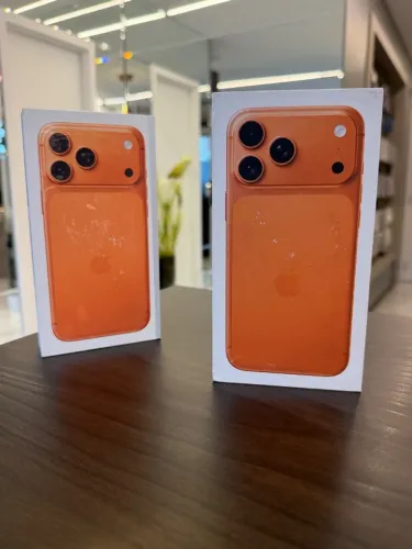 iPhone 17 Pro Max 256GB Laranja - NOVO LACRADO- LOJA FÍSICA