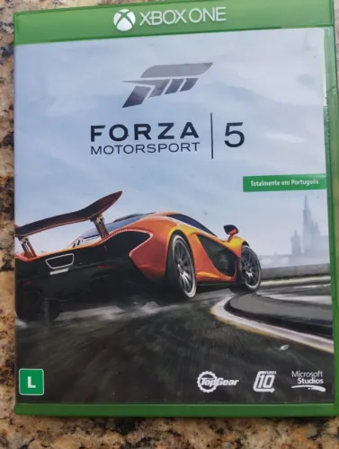 JOGO FORZA MOTORSPORT 5 PARA XBOX ONE MIDIA FISICA USADO VALOR SÓ 79,99