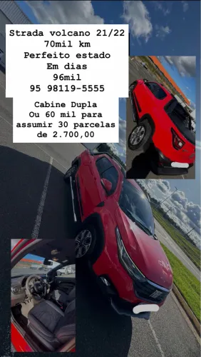 Fiat Strada Volcano 1.3 Flex 8V CD 2022