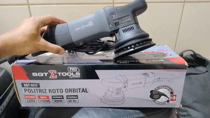 Politriz roto-orbital SGT TOOLS PRO + boinas KERS/Lincoln 
