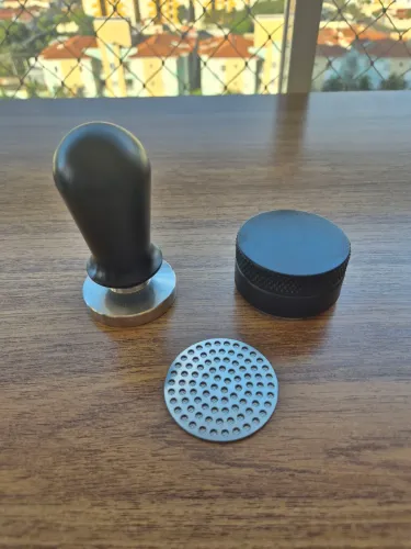 Kit Barista Distribuidor + Tamper + Puck Screen 51mm