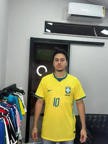 Camisa Brasil Jogador 26/27 - Neymar Jr 10