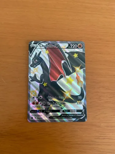 Carta Pokémon: Charizard V (shiny),número 079/073
