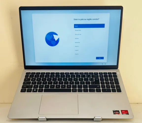Dell Premium Ryzen 5 | 16GB RAM | SSD NVMe 256GB | Full HD | Alumínio | Rápido