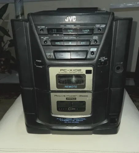 Carcaça completa para system JVC PC-X102 da década de 1990