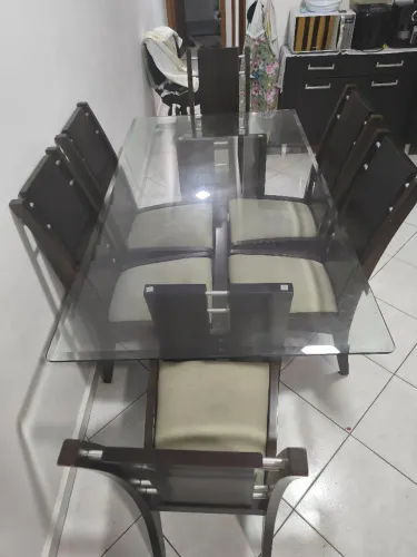 Mesa de vidro 