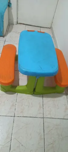 Mesa piquenique, escola, infantil