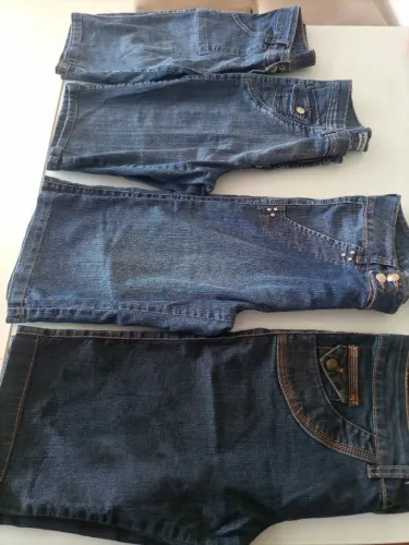 Bermudas jeans