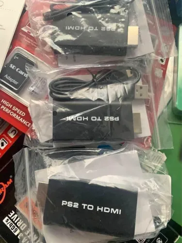 Promoção - Conversor Hdmi Compatível Ps2ToHdmi Adaptador