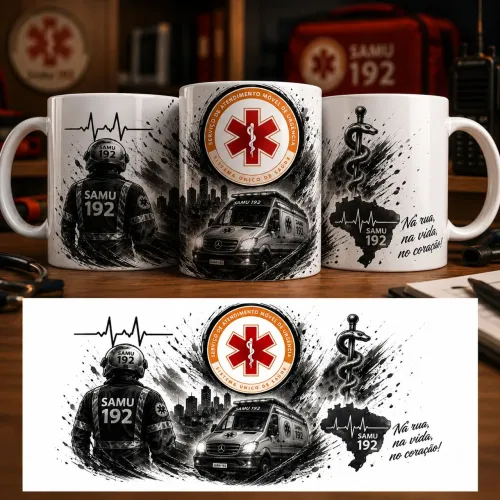Caneca SAMU 
