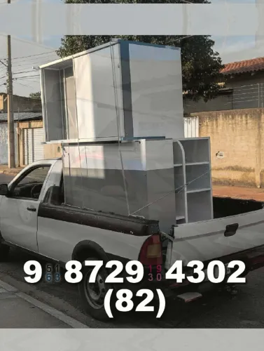 Frete )_( Carro Aberto )_( Transporte de Cargas em toda a região