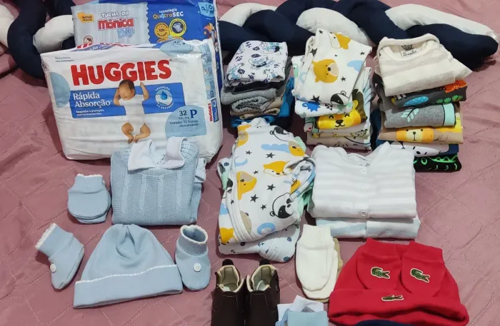 Lote de roupinha de bebê menino 