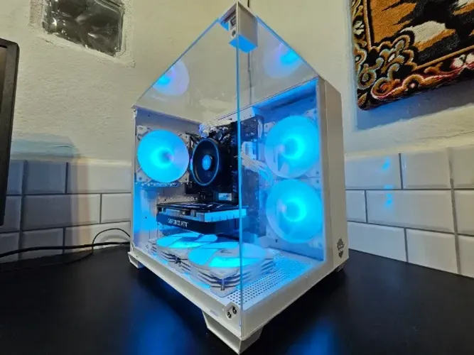 PC Gamer Vascular RX 580 8GB Ryzen5 Novo com Nota Fiscal