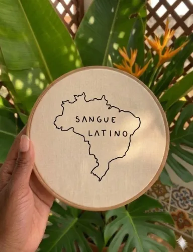 SANGUE LATINO - BORDADO