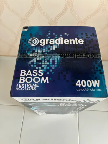 Caixa Gradiente GCA201, na caixa 10x sem juros
