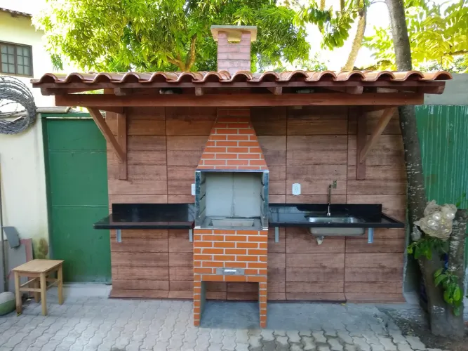 Churrasqueira completa - área gourmet