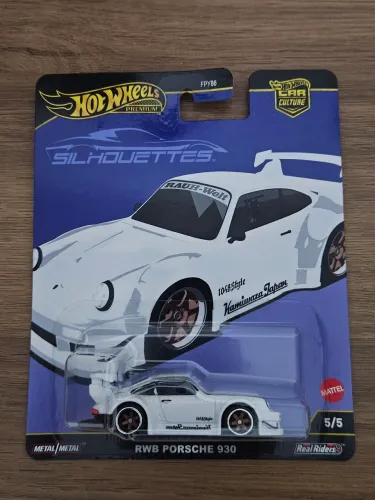 Miniatura Hotwheels Porsche 930 Rwb branca