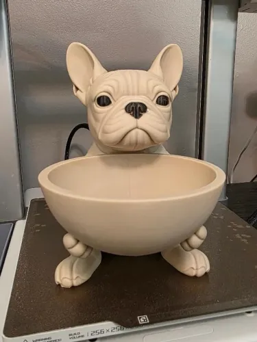 ESCULTURA FUNCIONAL BULLDOG FRANCÊS