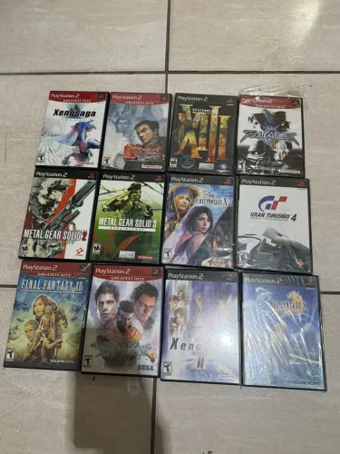 Jogos originais PlayStation 2 cib preços variados
