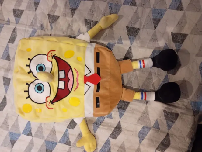 Boneco de pelúcia Bob esponja 2007