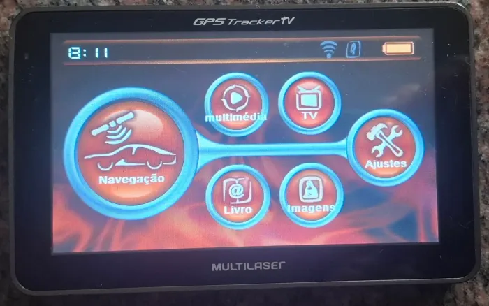 GPS Multilaser Tracker TV com TV Digital e carregador