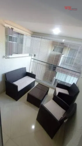 Apartamento com 2 dormitórios para alugar, 63 m² por R$ 3.079,12/mês - Vila Dusi - São Ber