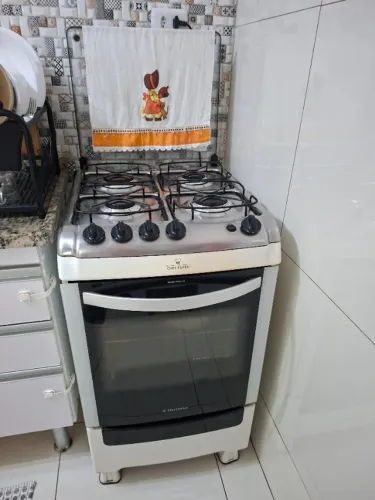 Fogão 4 bocas super chef eletrolux