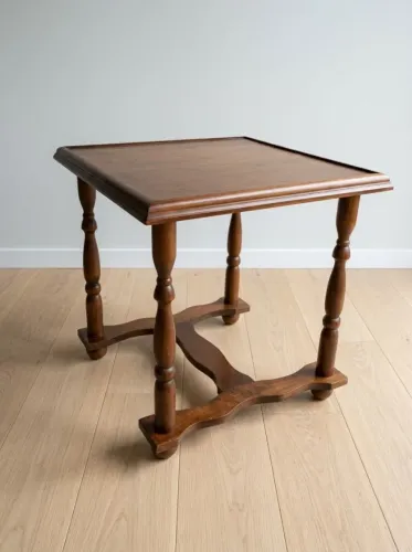 Mesa de canto ou centro vintage em imbuia
