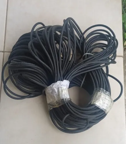 Cabo Solar Fotovoltaico 6mm Nexans Energyflex Preto - 66m