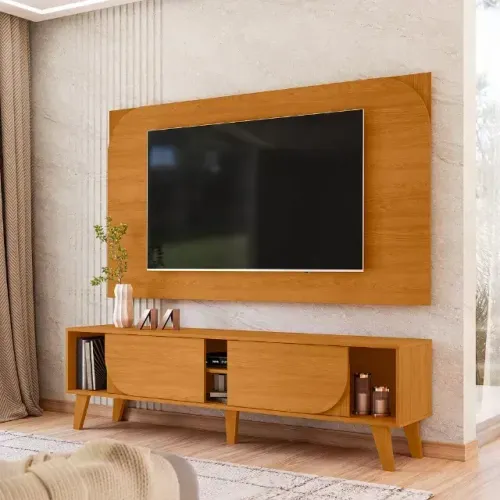 Rack com Painel para tv ate 65 polegadas EM ESTOQUE