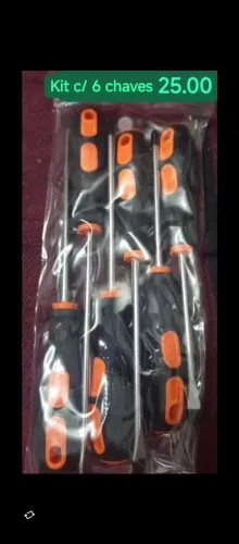 Kit c 6 chaves super práticas