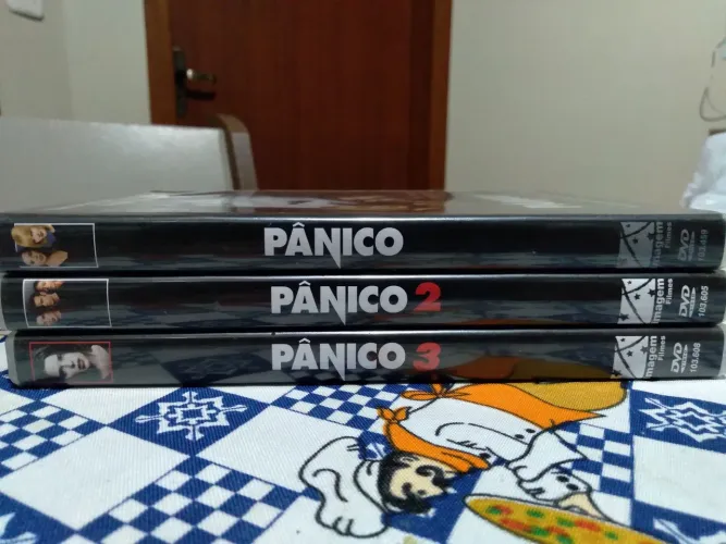 DVD Pânico 1, 2 e 3 - Originais