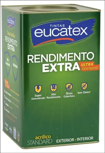 Tinta eucatex gelo fosco