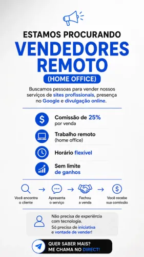 VENDEDOR HOME OFFICE - REMOTO