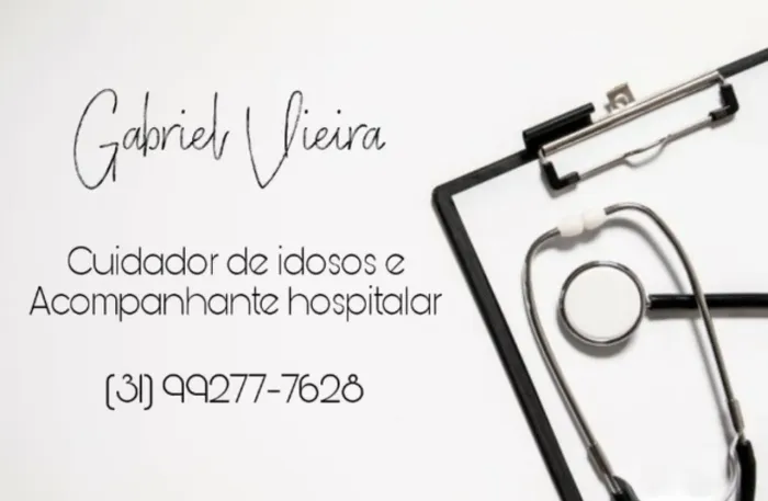 Cuidador de idosos e Acompanhante Hospitalar