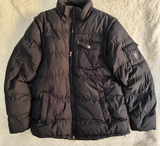 Casaco Puffer Acolchoado Masculino para Frio Intenso 
