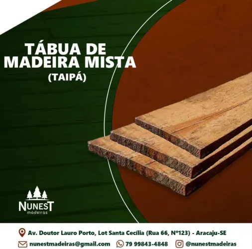 TÁBUA DO AGRESTE TAIPÁ PARA CAIXARIA ANDAIME