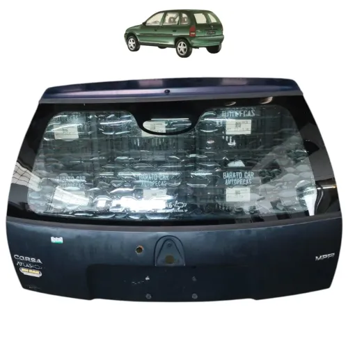 Tampa Traseira Gm Corsa Wind 2002 2001 2000 1999 1998 Verde