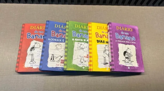 (VENDO À PARTE) - Diário de um Banana - Volume 1 ao 5