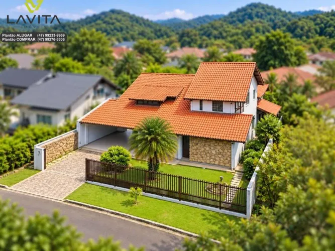 Casa SEMI MOBILIADA a VENDA no Condomínio City Figueira Bairro Vorstadt em Blumenau - SC