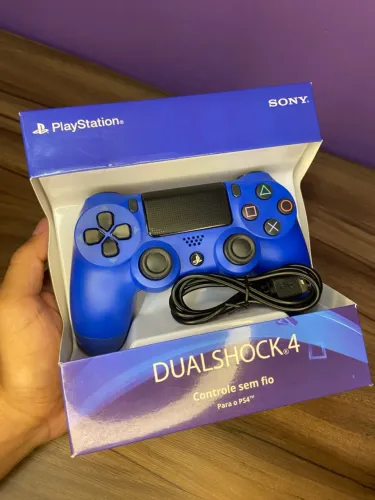 Controle Ps4 Sem Fio Azul an7