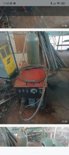 Máquina de solda MIG/MAG 180 pouquíssimo usada.