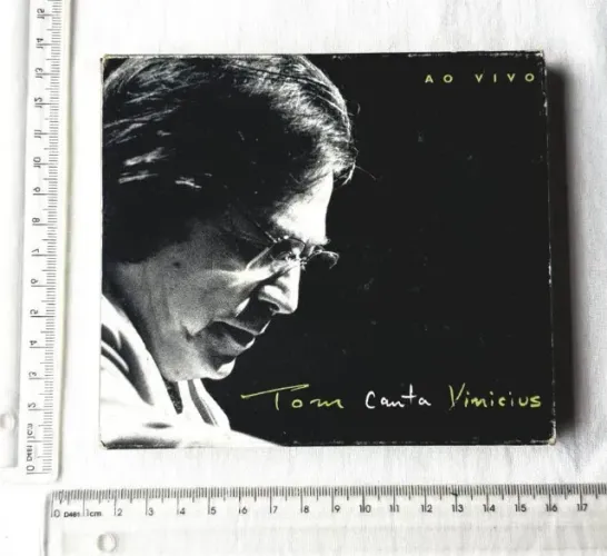 Cd Original - Tom Jobim (Álbum - Tom Canta Vinícius - Ao Vivo) - 2000