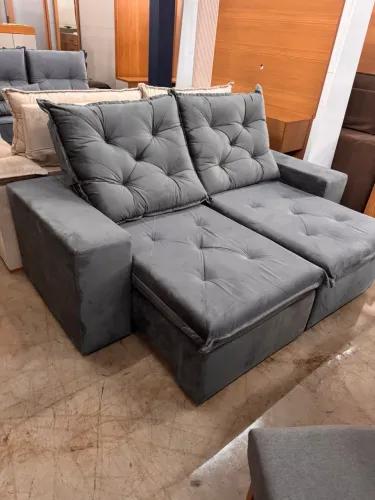 Sofá retratil novo 1549,00 entrego 