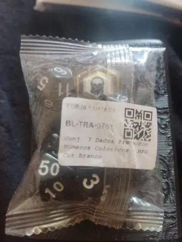 Kit de dados RPG (lacrado)