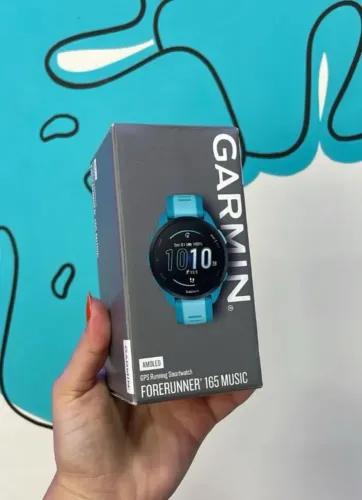 Relógio Garmin Forerunner 165 Music - Novo Sem uso