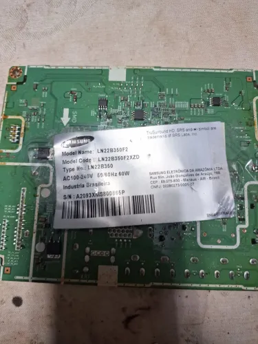 placa principal samsung ln22b350f2xzd