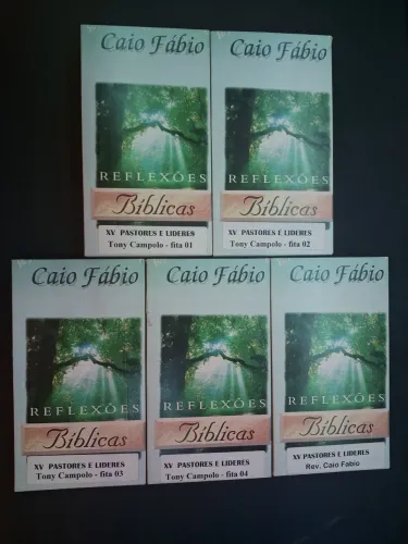 Coleção VHS Reflexões Bíblicas - Caio Fábio