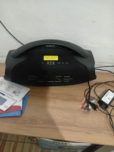Caixa de som Pulse SP26 220w graves poderososo