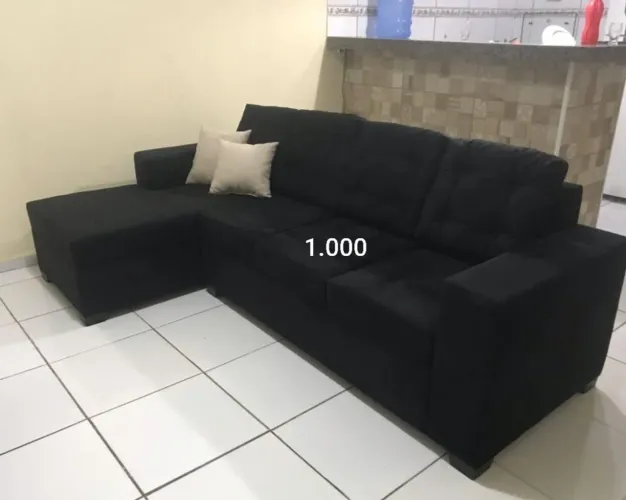 Sofa em L - 4 Lugares